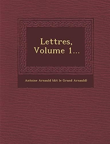 Lettres, Volume 1... (French Edition)