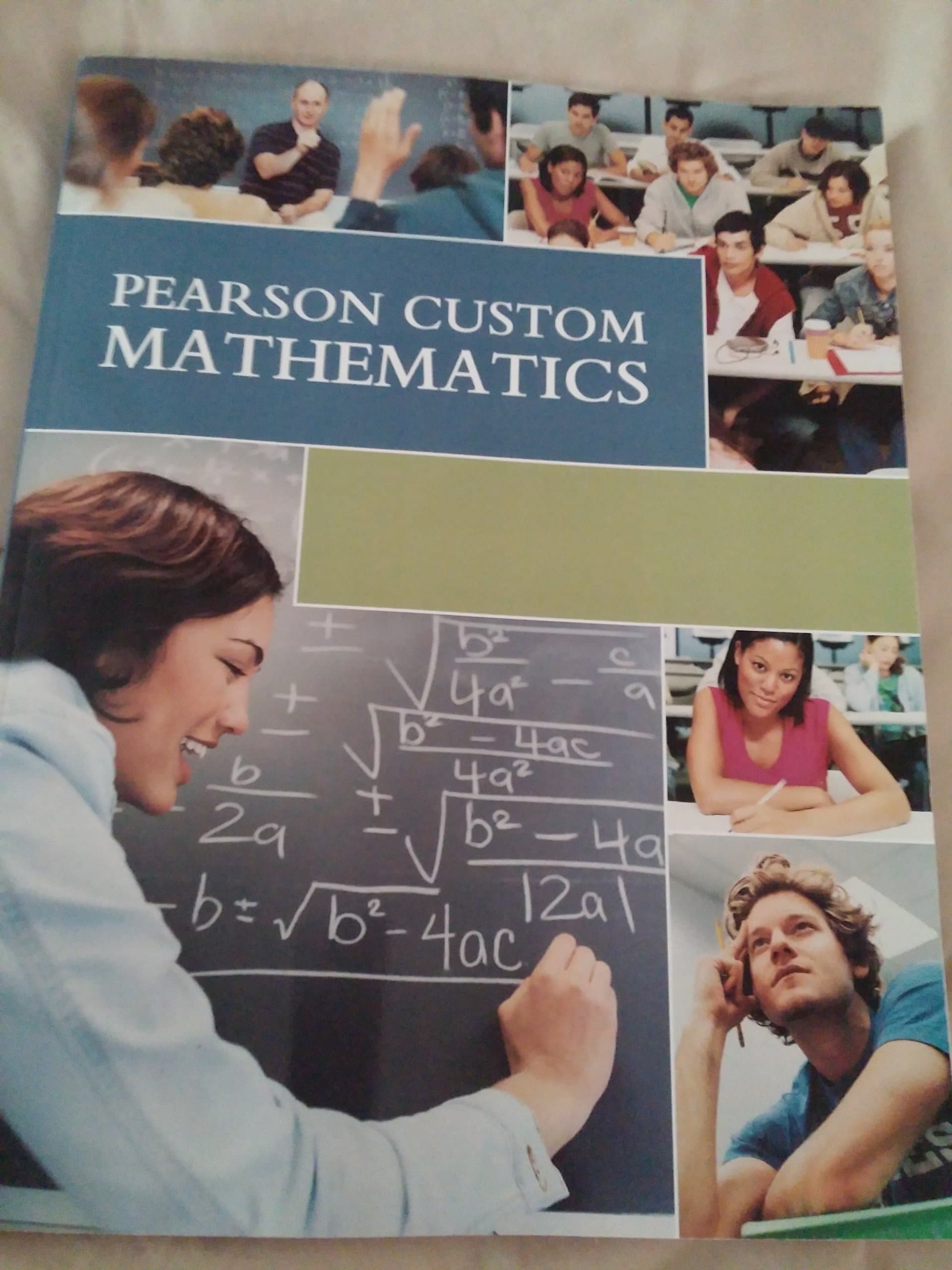 Pearson Custom Mathematics