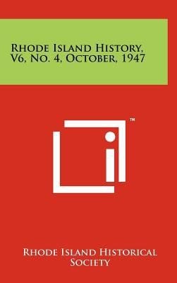 Rhode Island History, V6, No. 4, October, 1947
