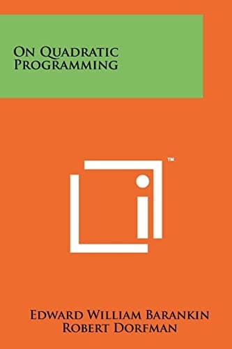On Quadratic Programming