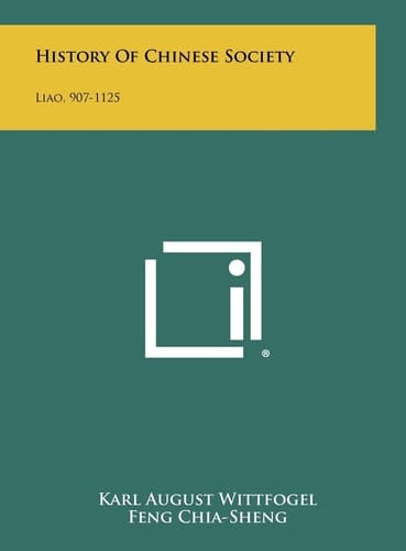 History of Chinese Society Liao, 907-1125