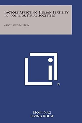 Factors Affecting Human Fertility in Nonindustrial Societies A Cross-Cultural Study