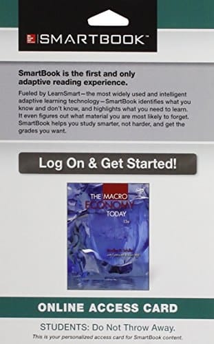 SmartBook Access Card for The Macro Economy Today