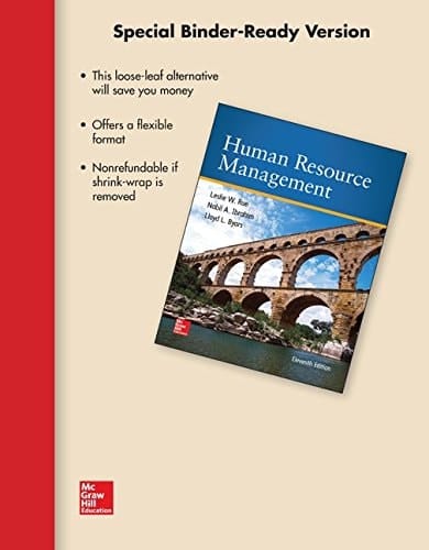 Loose-Leaf for Human Resource Management