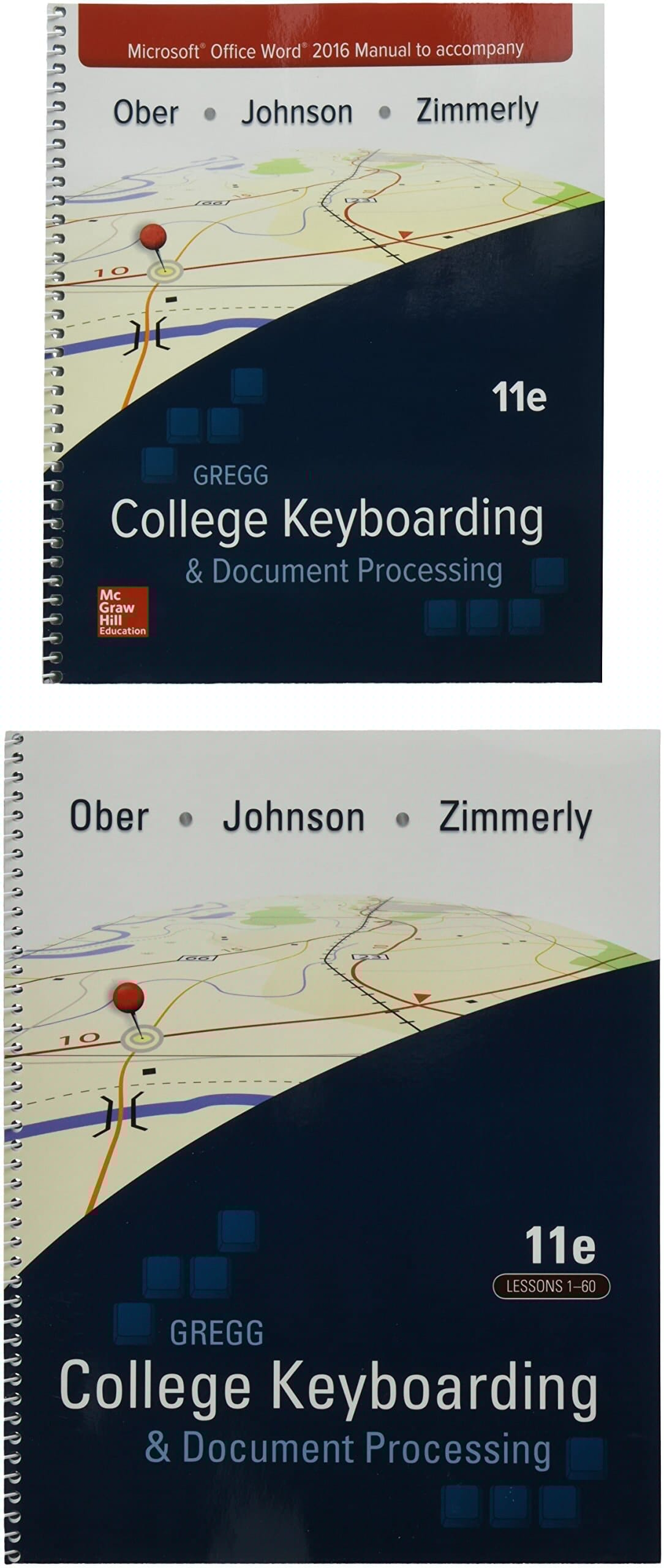 Gregg College Keyboarding & Document Processing (Gdp11) Microsoft Word 2016 Manual Kit 1: 1-60