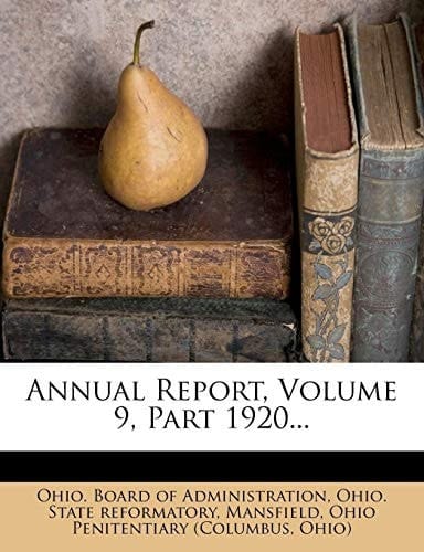 Annual Report, Volume 9, Part 1920...