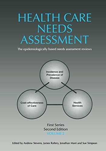 Health Care Needs Assessment, First Series, Volume 2, Second Edition