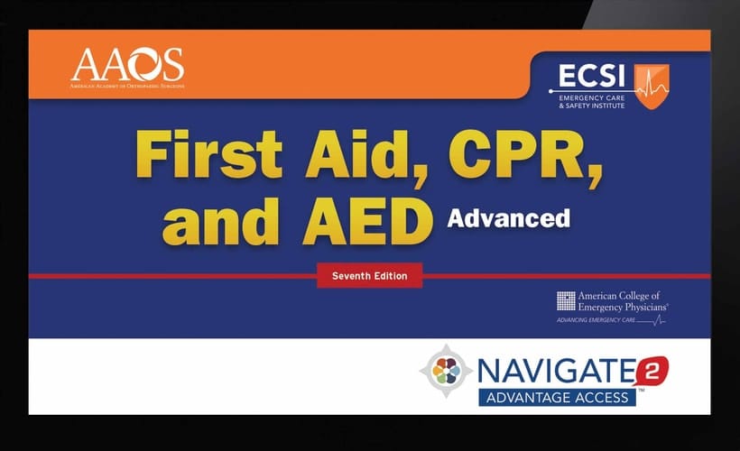Navigate 2 Advantage Access for Advanced First Aid, CPR, and AED