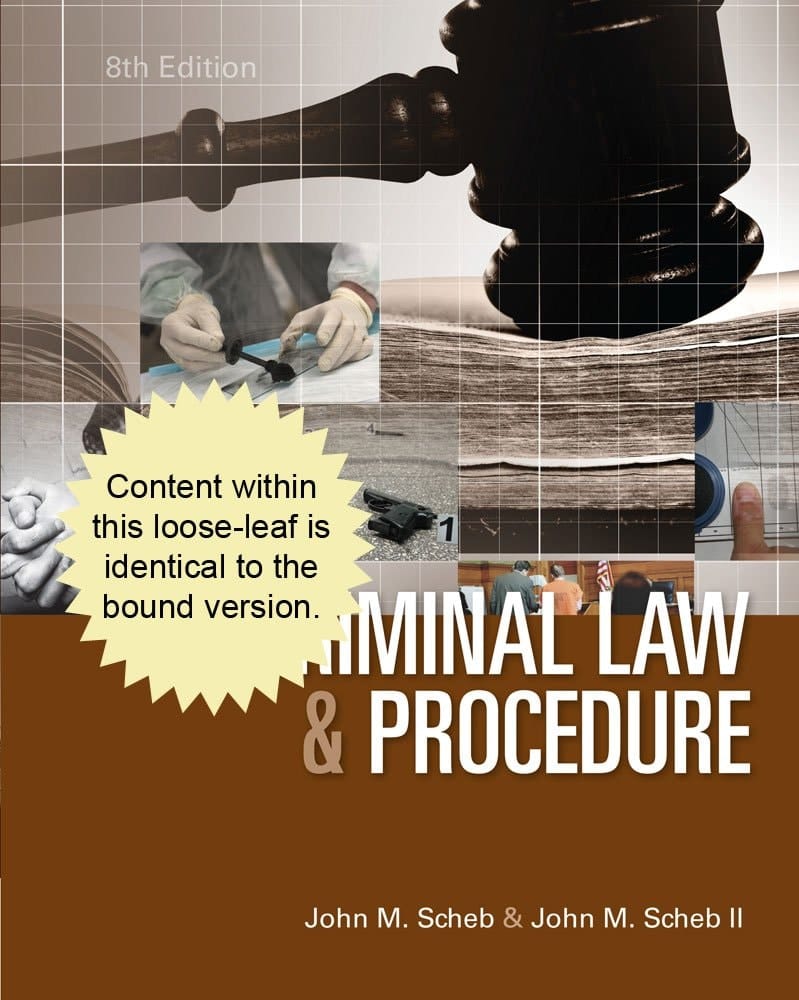 Cengage Advantage Books: Criminal Law and Procedure
