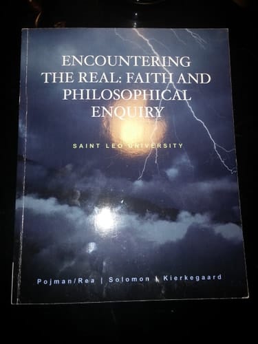 Encountering the Real Faith and Philosophical Enquiry