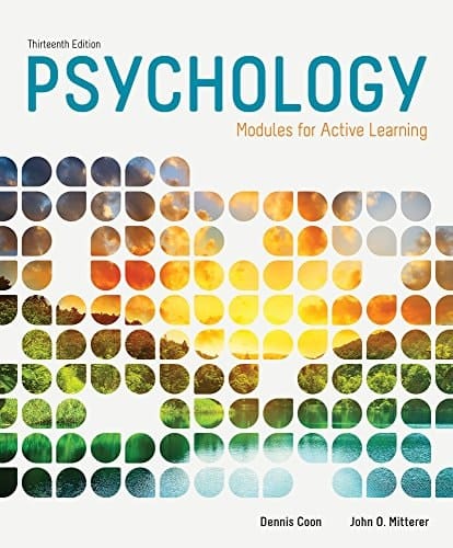 Cengage Advantage Books: Psychology: Modules for Active Learning, Loose-leaf Version