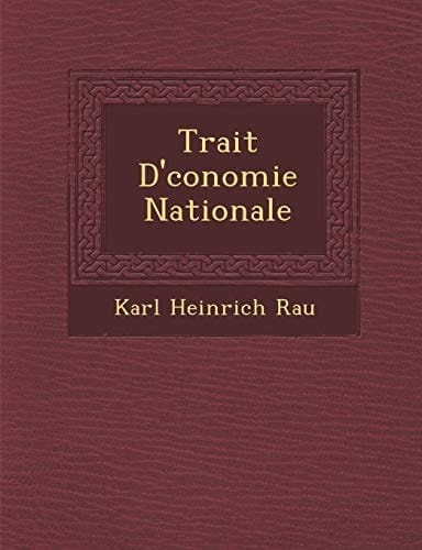 Trait D'conomie Nationale