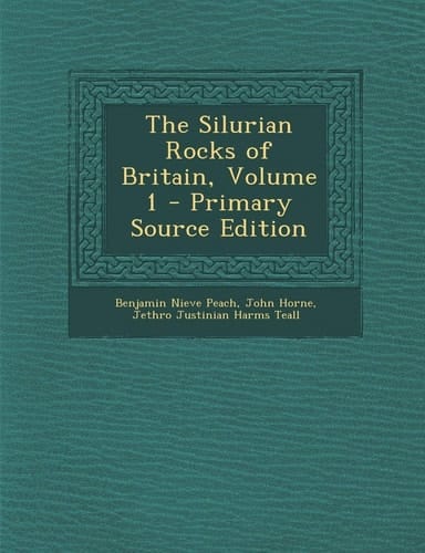 The Silurian Rocks of Britain, Volume 1 - Primary Source Edition