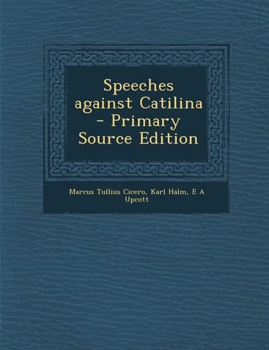 Speeches against Catilina