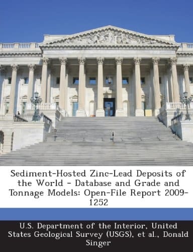 Sediment-Hosted Zinc-Lead Deposits of the World - Database and Grade and Tonnage Models: Open-File Report 2009-1252