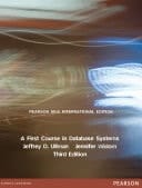 A First Course in Database Systems Pearson New International Edition