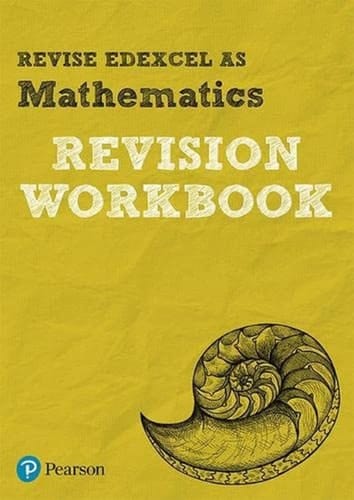 Pearson Revise Edexcel as Maths Revision Workbook - 2023 and 2024 Exams