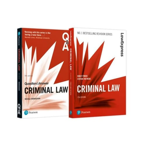 Criminal Law Revision Pack 2018 Criminal Law Revision Guide and Q AndA