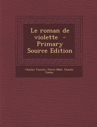 Le Roman de Violette