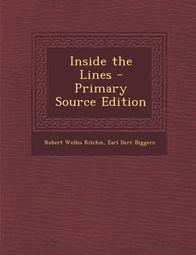 Inside the Lines - Primary Source Edition