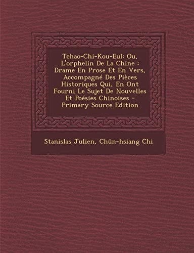 Tchao-Chi-Kou-Eul Ou, L'Orphelin de la Chine