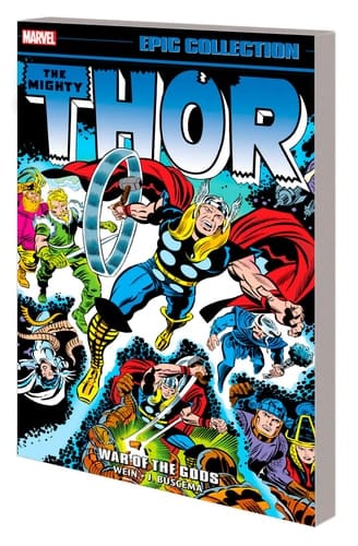 The Mighty Thor War of the gods, 1975-1977