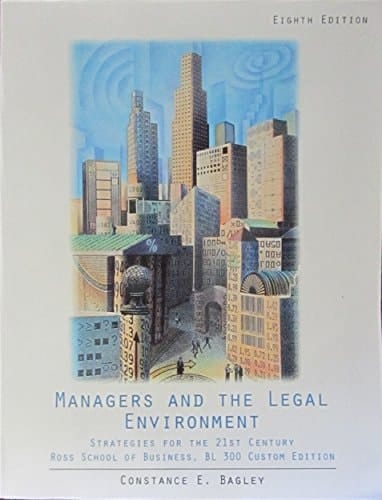 Custom Managers and Legal Environment