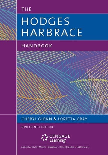 The Hodge's Harbrace Handbook with APA 7e Updates (The Harbrace Handbook Series)