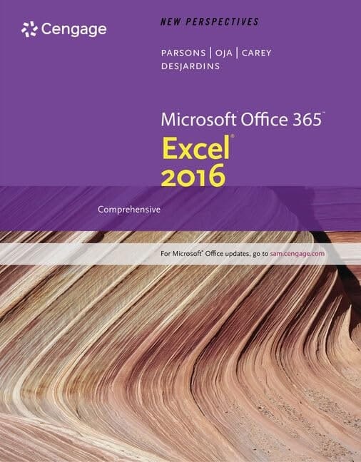 MindTap Computing, 1 term (6 months) Printed Access Card for Carey/DesJardins’ New Perspectives Microsoft Office 365 & Excel 2016: Comprehensive