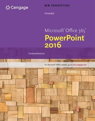 MindTap Computing, 2 terms (12 months) Printed Access Card for Pinard's New Perspectives Microsoft Office 365 & PowerPoint 2016: Comprehensive