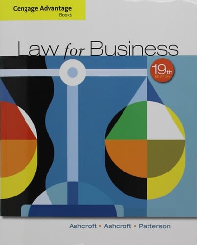 Bundle: Cengage Advantage Books: Law for Business, 19th + LMS Integrated for MindTap Business Law, 1 term (6 months) Printed Access Card