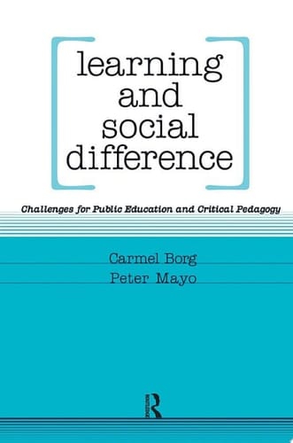 Learning and Social Difference