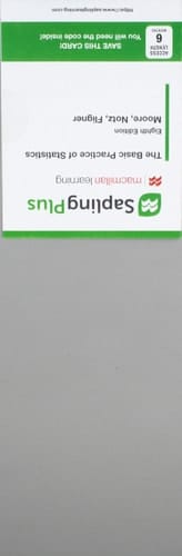 SaplingPlus for the Basic Practice of Statistics