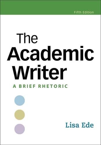 The Academic Writer A Brief Rhetoric