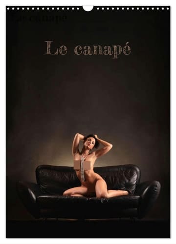 Le canapé (Calendrier mural 2025 DIN A3 horizontal), CALVENDO calendrier mensuel: Un meuble qui n'est pas seulement utilisé pour s'asseoir, mais aussi ... prélasser pécheur sur les beautés érotiques