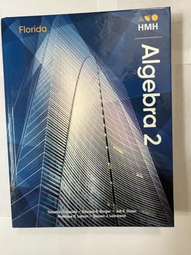HMH Algebra 2 Florida Edition Hardcover