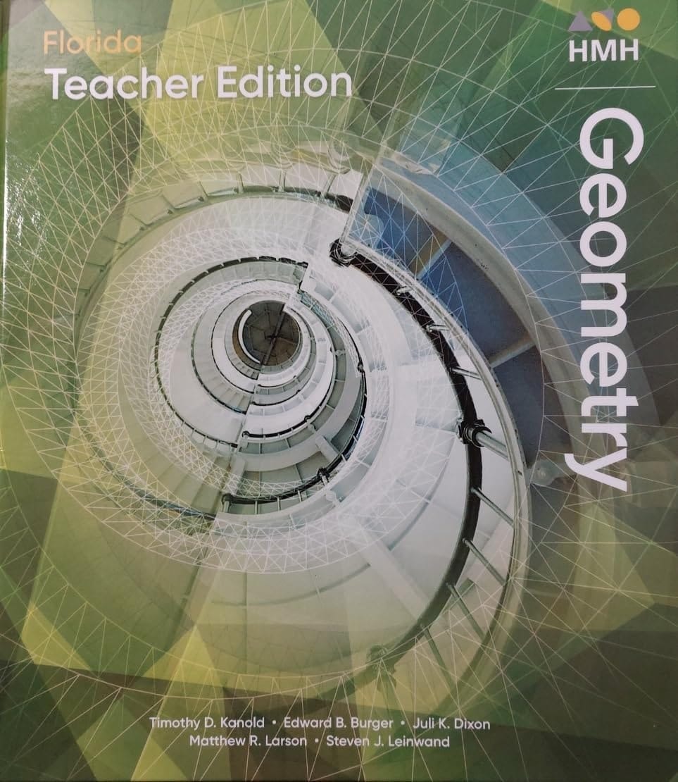 HMH Geometry Teacher Edition Florida 2020