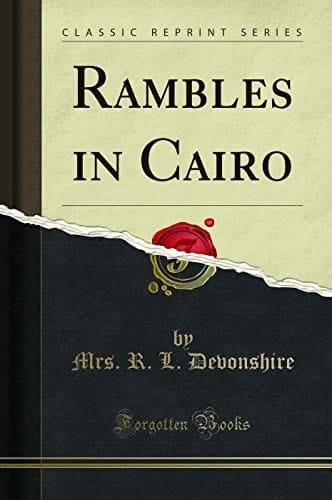 Rambles in Cairo (Classic Reprint)
