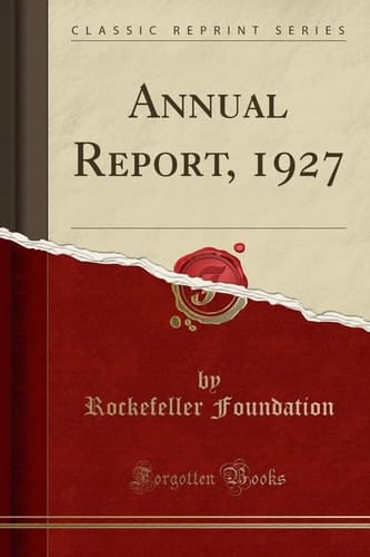 Annual Report, 1927 (Classic Reprint)