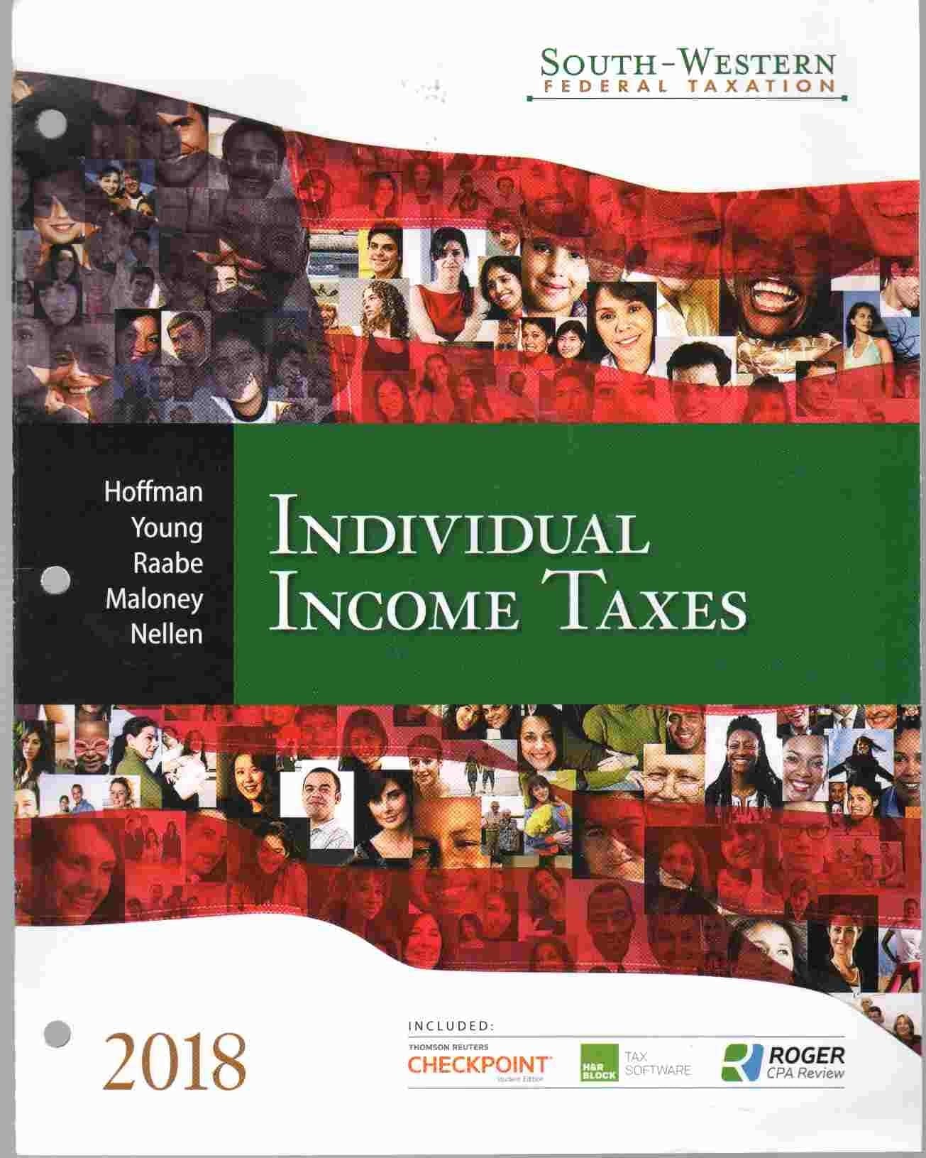 SOUTH-WESTERN FEDERAL TAXATION 2018 Individual Income Taxes, Loose-Leaf Version W/ Access