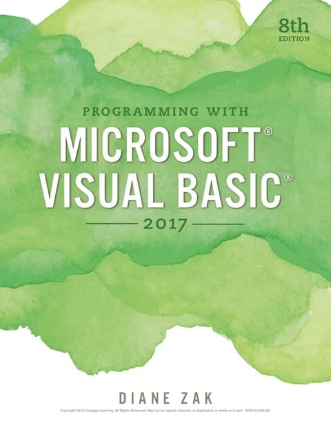 Programming with Microsoft Visual Basic 2017 (MindTap Course List)