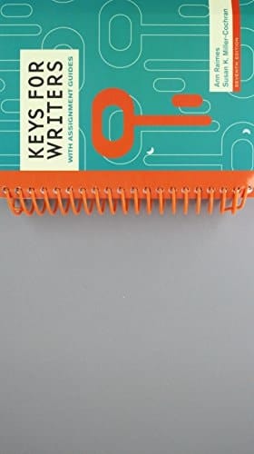 Bundle: Keys for Writers with Assignment Guides (with 2016 MLA Update Card), 7th + Quick Coach Guide to Avoiding Plagiarism with 2009 MLA and APA Update