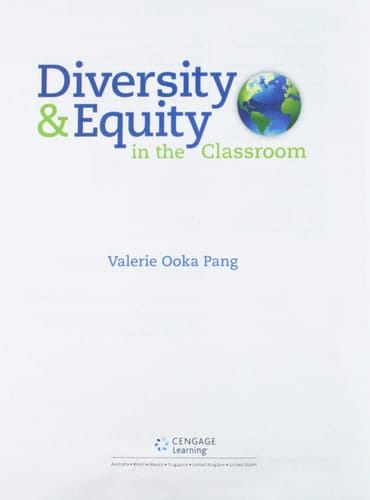 Diversity Equity Classroom + Mindtap Education 1 Term, 6 Months Printed Access Card