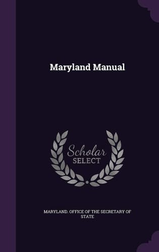 Maryland Manual