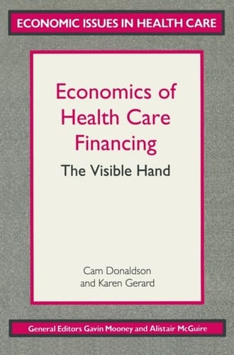 Economics of Health Care Financing