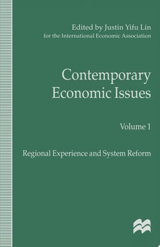 Contemporary Economic Issues Regional Experience and System Reform