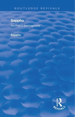 Revival: Sappho - Poems and Fragments (1926)