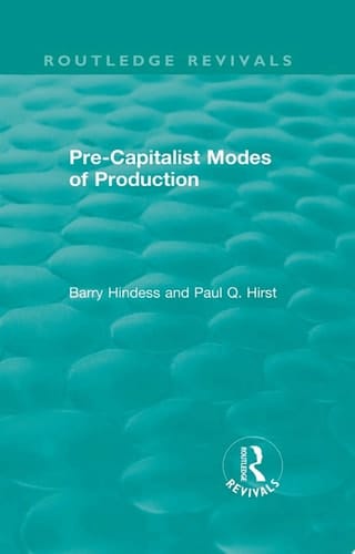 Routledge Revivals: Pre-Capitalist Modes of Production (1975)