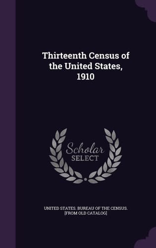 Thirteenth Census of the United States, 1910