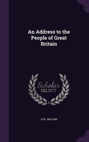 An Address to the People of Great Britain